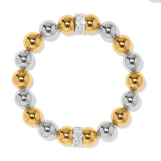 Meridian Two Tone Stretch Bracelet JF0293