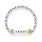 Meridian Strong 2Tn Stretch Bracelet JF0186 - She Chester