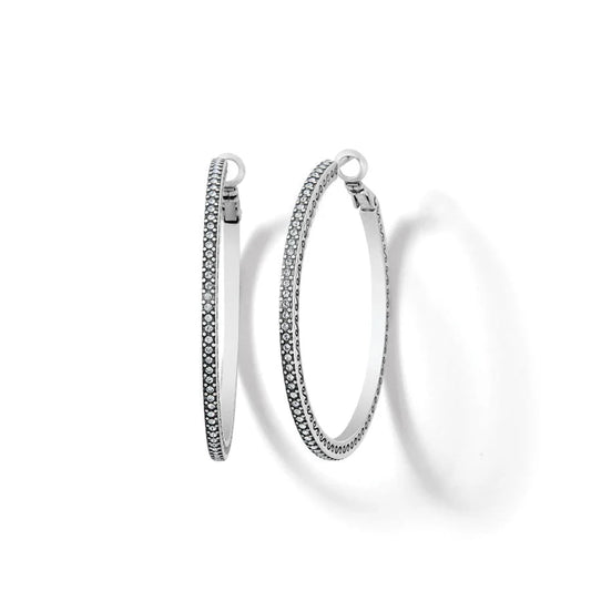 Meridian Silver Hoop - JA0113