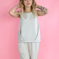 Michelle Pleated Tank - She Chester