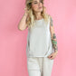 Michelle Pleated Tank - She Chester