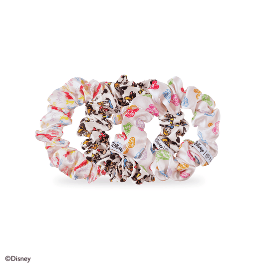 Mickey and Friends Large Silk Scrunchies - She Chester