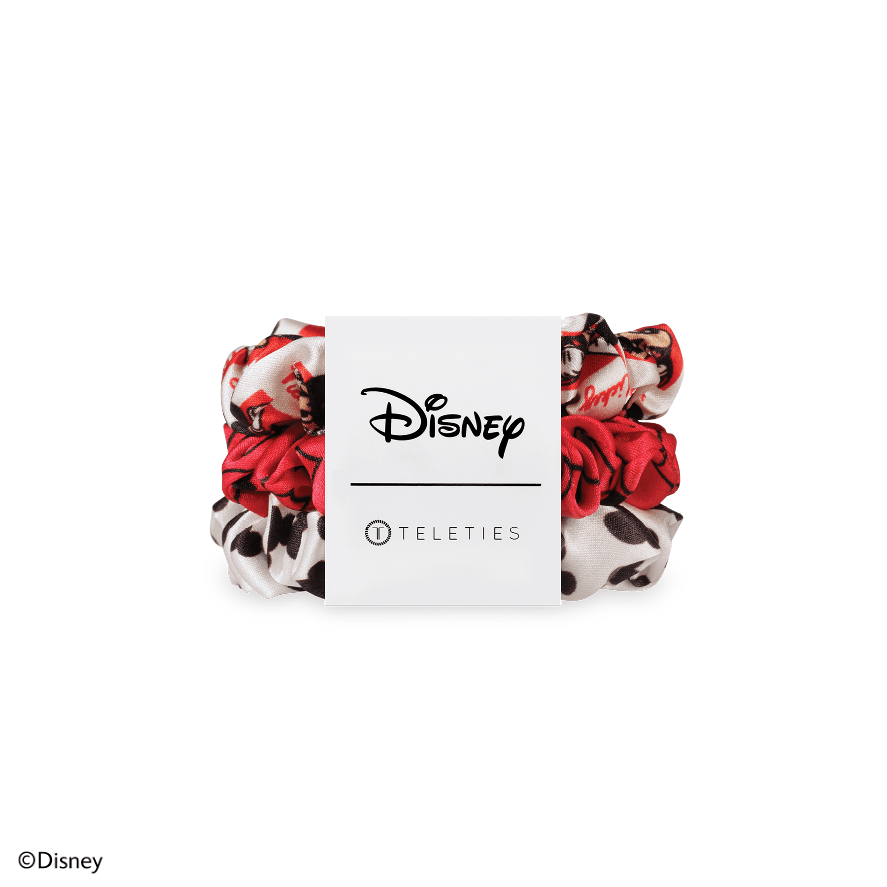 Mickey Mouse Small Silk Scrunchies - She Chester