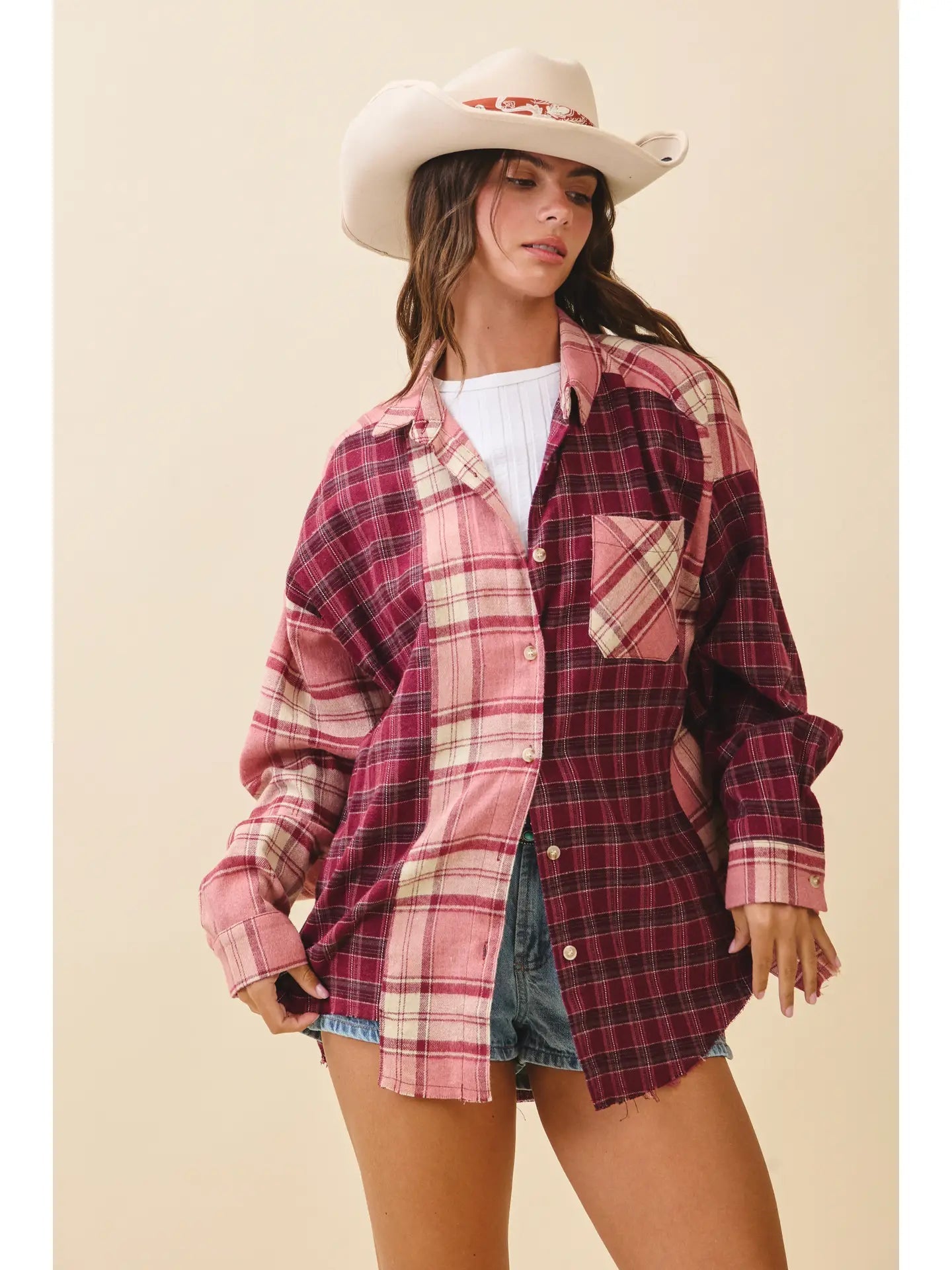 Millie Mixed Color Flannel - She Chester