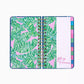 2024-2025 17 Month Medium Agenda - Roxie Pink Wave N Sea