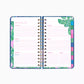 2024-2025 17 Month Medium Agenda - Roxie Pink Wave N Sea