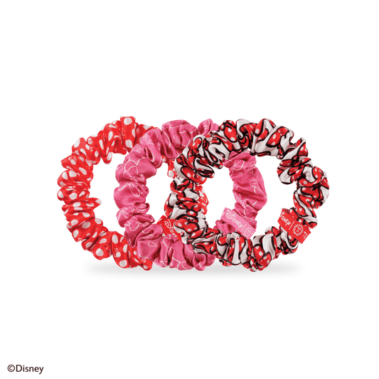 Minnie Mouse Small Silk Scrunchies - She Chester