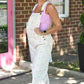 Miss Pink Polka Dot Overalls - She Chester