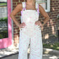 Miss Pink Polka Dot Overalls - She Chester