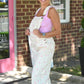 Miss Pink Polka Dot Overalls - She Chester
