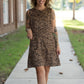 Mocha Latte Camel Dress - She Chester
