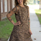 Mocha Latte Camel Dress - She Chester