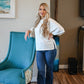 Mollie White Top - She Chester