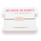 Mom Bracelet on Gold: Standard 6.75 Inch - She Chester