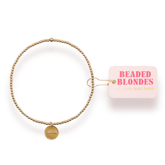 Mom Charm Bracelet: Standard 6.75 inch - She Chester