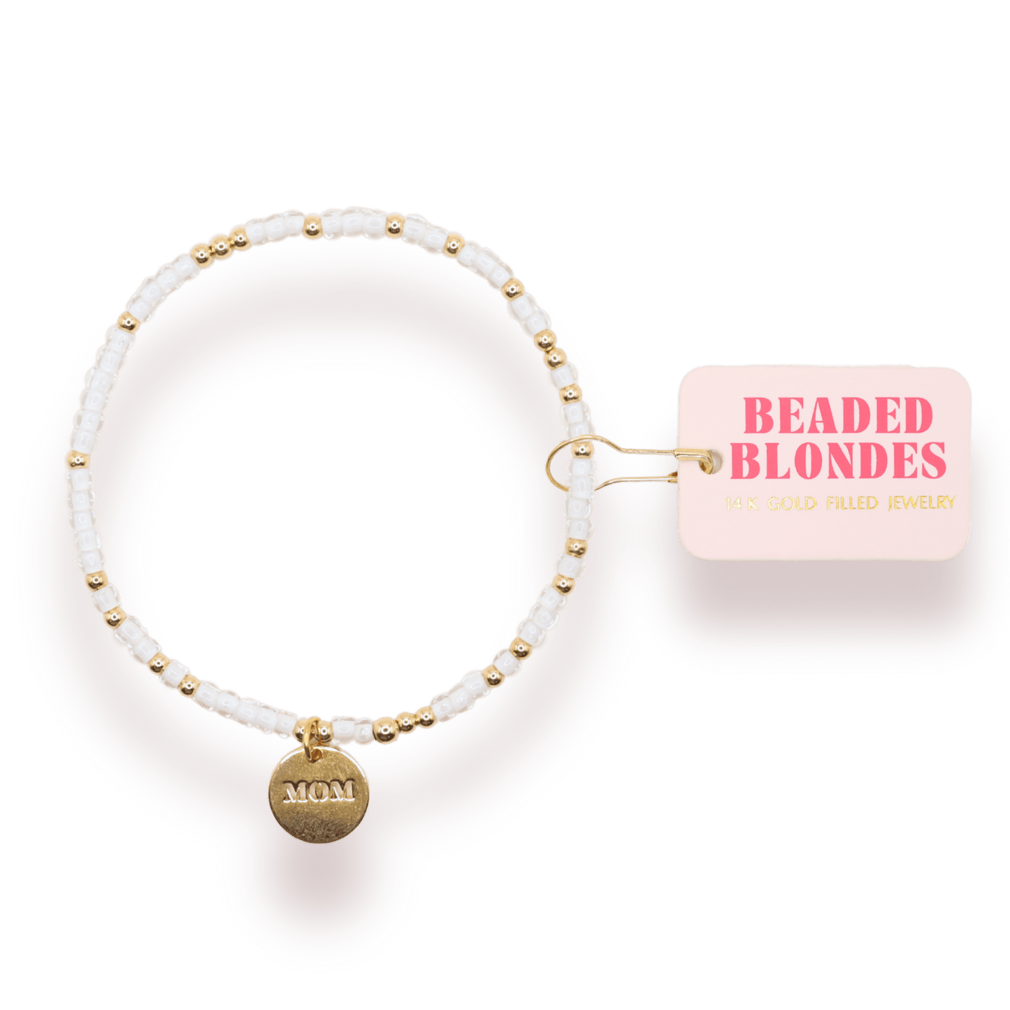 Mom Charm Sprinkle Bracelet: Standard 6.75 inch - She Chester