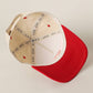 MOM FLOWER Embroidery Two - Tone Trucker Hat: LEOPARD - She Chester