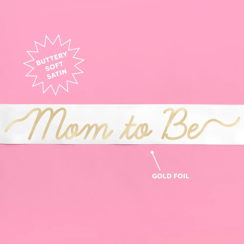 Mom to Be Sash - She Chester