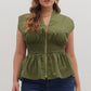 Monica Olive Zip Top - She Chester