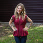 Monica Wine Zip Top - She Chester