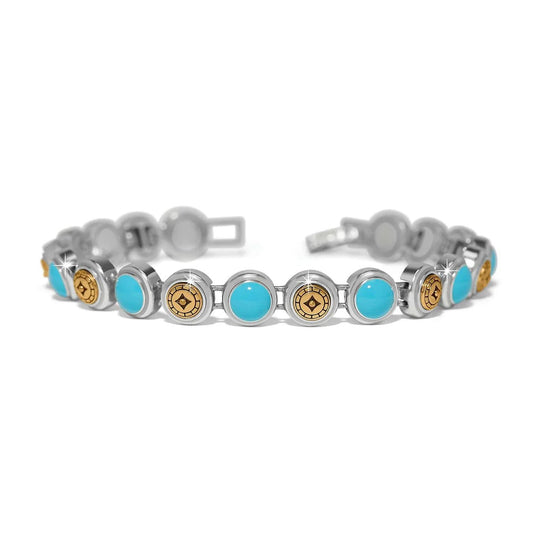 Mosaic Cerrillos Link Bracelet JF0431 - She Chester