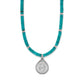 Mosaic Horizon Turquoise Necklace JM0000 - She Chester