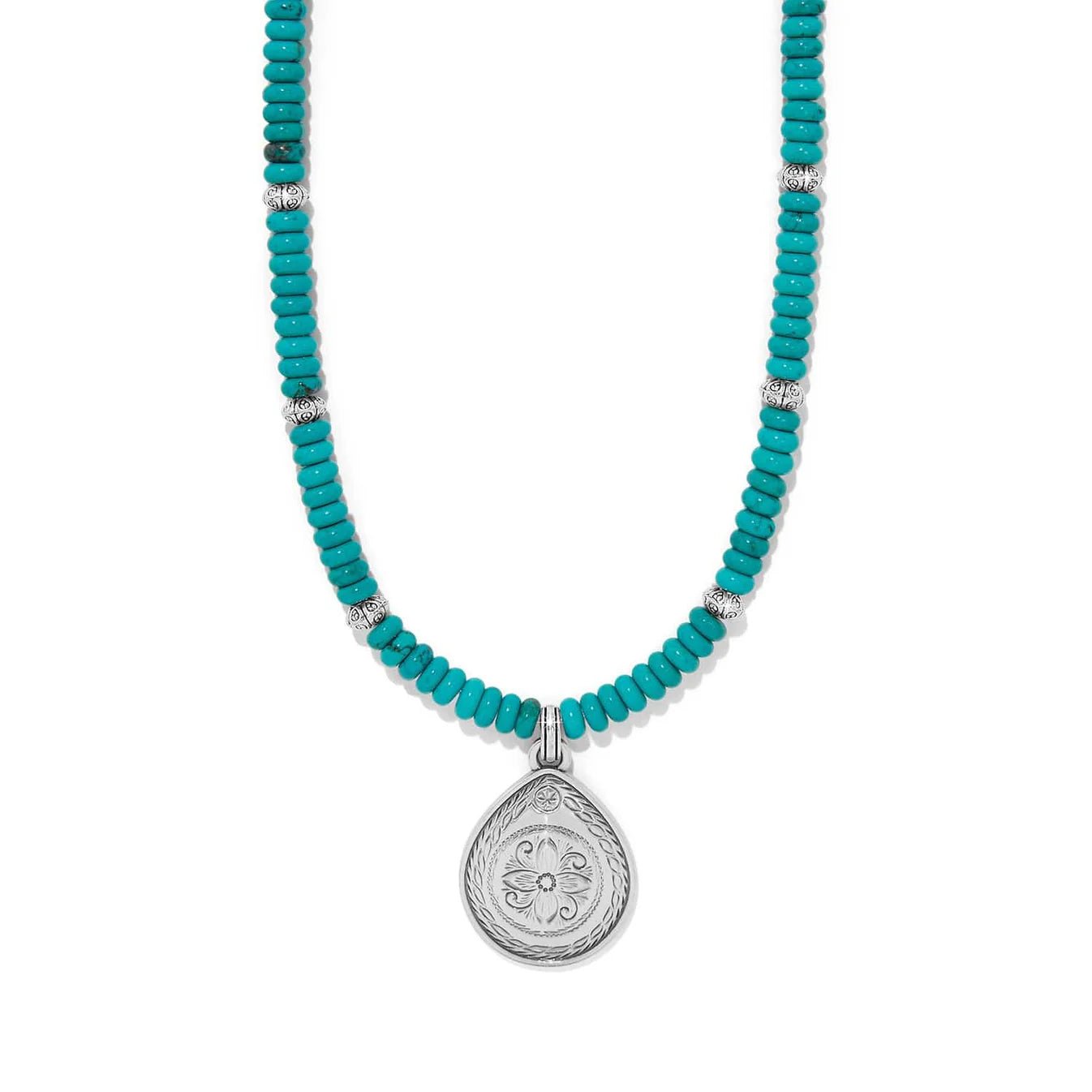 Mosaic Horizon Turquoise Necklace JM0000 - She Chester