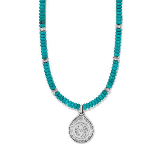 Mosaic Horizon Turquoise Necklace JM0000 - She Chester