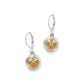 Mosaic Round Mini Lever Back Earrings JA0024 - She Chester