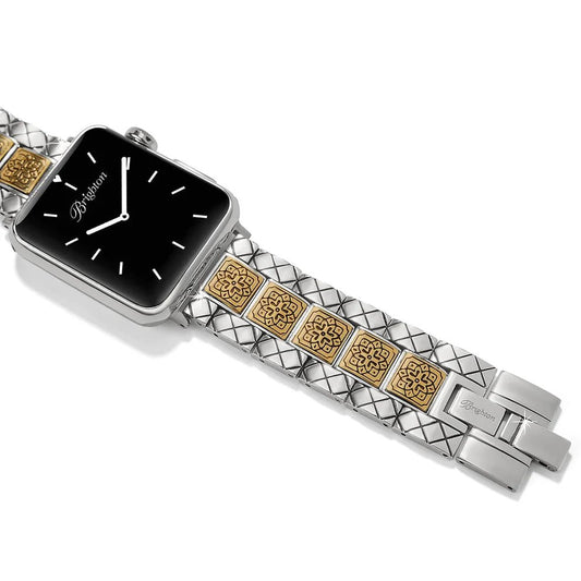 Mosaic Two Tone Watch Band W30602 - She Chester