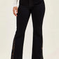 MR Black Lace Hem Jean - She Chester