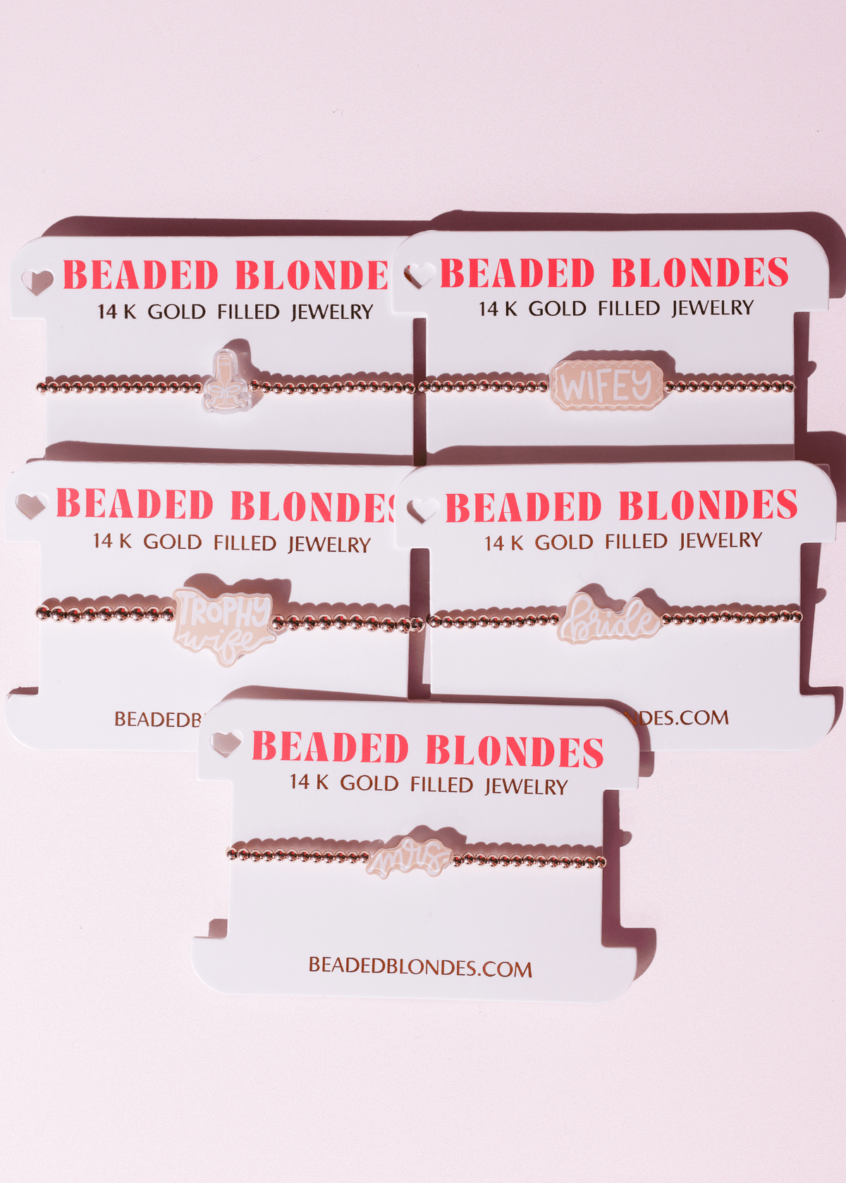 Mrs Bracelet on Gold: Standard 6.75 Inch - She Chester