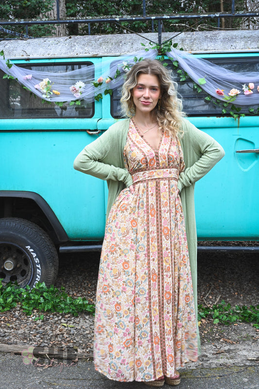Muted Florals Maxi - She Chester