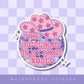 My First Rodeo Sticker: 2.5" - She Chester