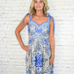 Mykonos Blue Dress - She Chester