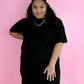 Nancy's Little Midi Black Dress - She Chester