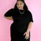 Nancy's Little Midi Black Dress - She Chester
