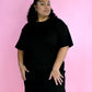 Nancy's Little Midi Black Dress - She Chester