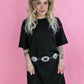Nancy's Little Midi Black Dress - She Chester