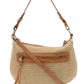 Natural Straw Effie Hobo With Braided Strap - She Chester