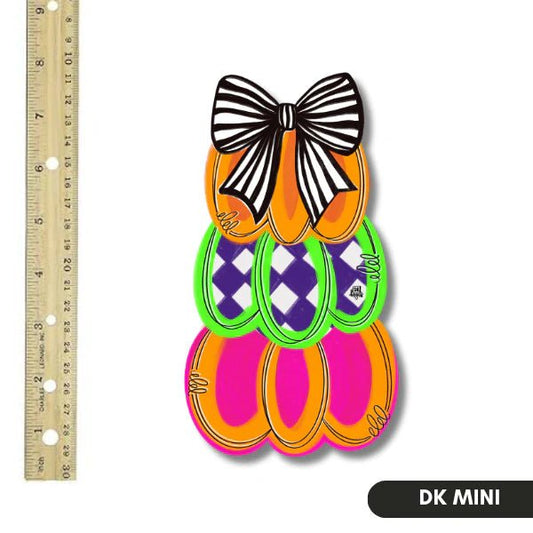 Neon Pumpkin Stack Mini - She Chester