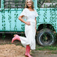 Next Chapter White Midi Dress - She Chester