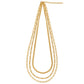 Nola Gold Multi Chain Necklace - 156 - She Chester