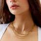 Nola Gold Multi Chain Necklace - 156 - She Chester
