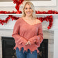 Nydia Rose Distressed Sweater - She Chester