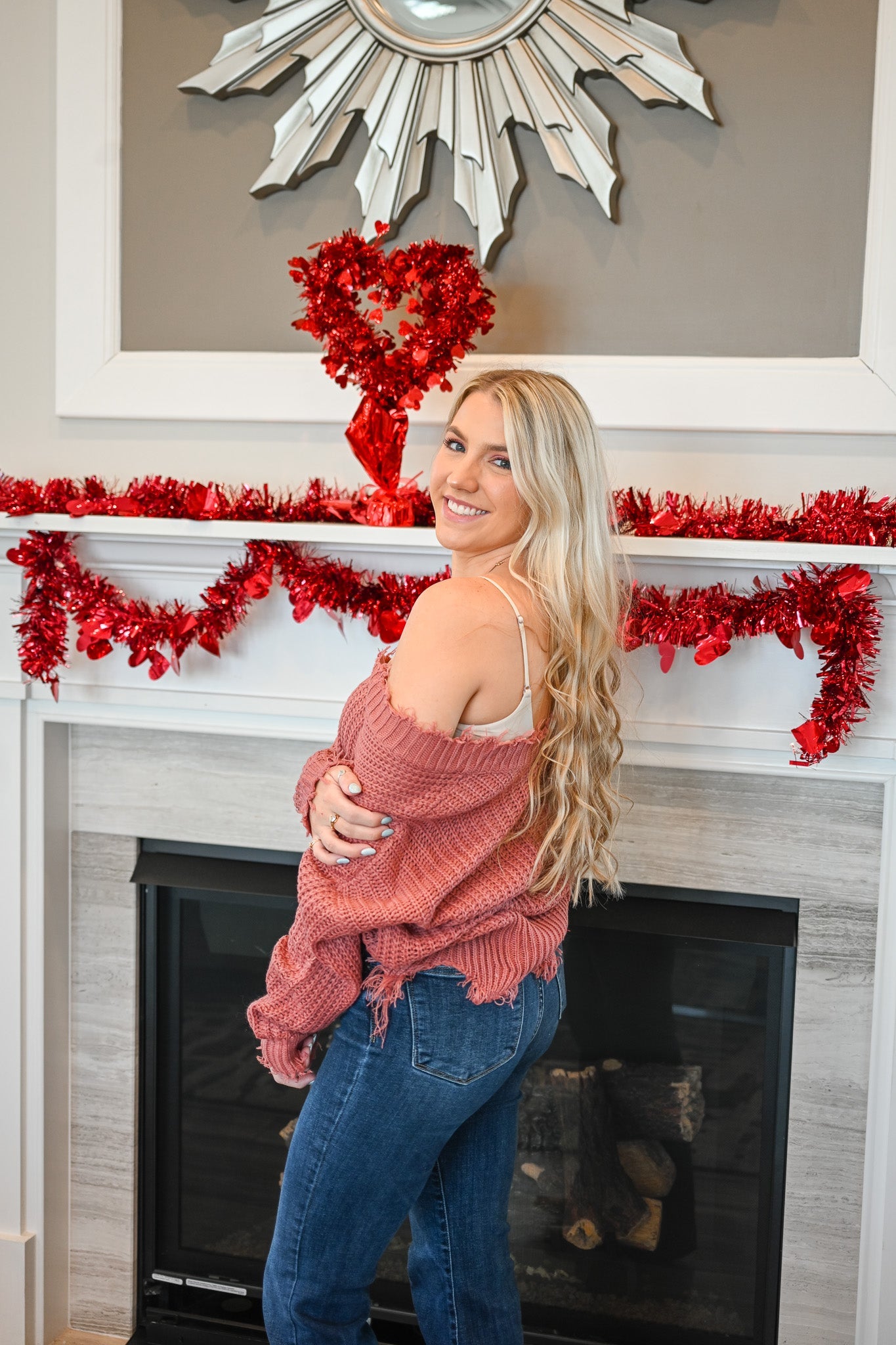 Nydia Rose Distressed Sweater - She Chester