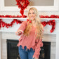 Nydia Rose Distressed Sweater - She Chester