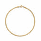 Nyx Gold Curb Chain Anklet - 283 - She Chester