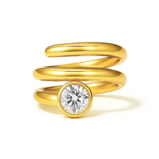 Olin Spiral Ring - She Chester