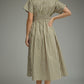 Ollie Zip Midi Dress - She Chester
